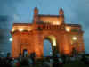 Bombay's most famous landmark, the Gateway to India