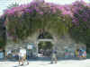 Archway and bougainvilla, Kos town