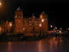 Cusco's Cathedral at night