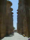 Looking through the Great Hypostyle Hall, Karnak Temple