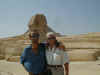 Standing in front of the Sphinx (duh...)