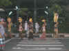 Women carrying offerings to the temple